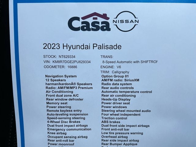 2023 Hyundai Palisade Calligraphy