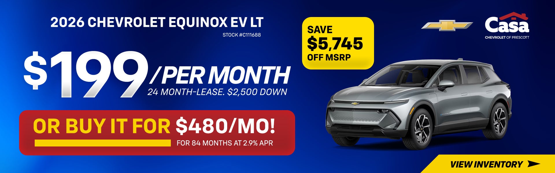 New 2026 Chevrolet Equinox EV LT