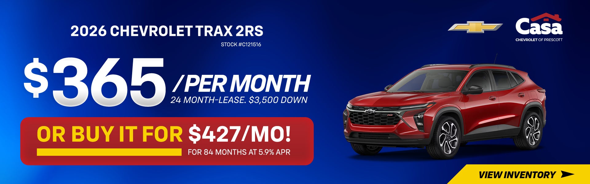 2026 Chevrolet Trax 2RS