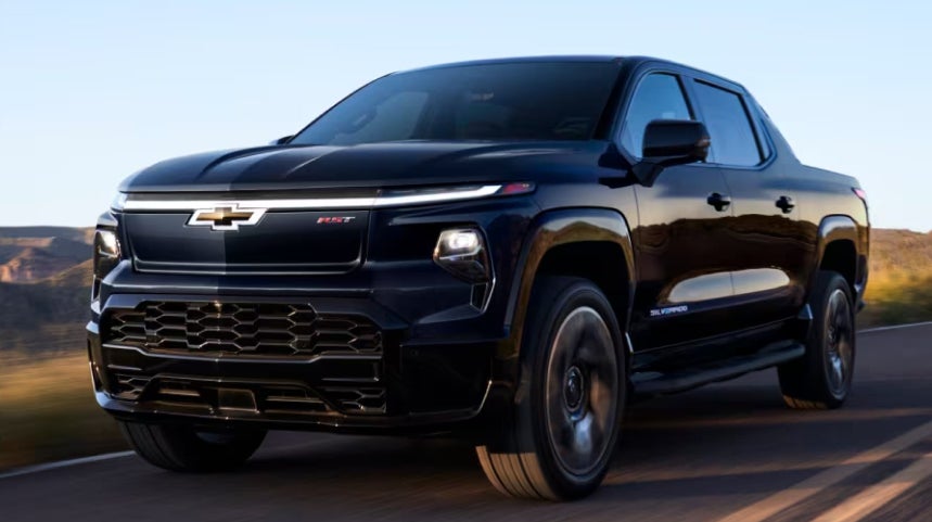 Black Chevrolet Truck