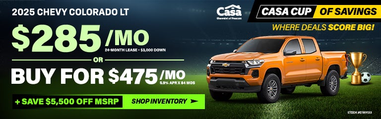 New 2025 Chevrolet Colorado LT