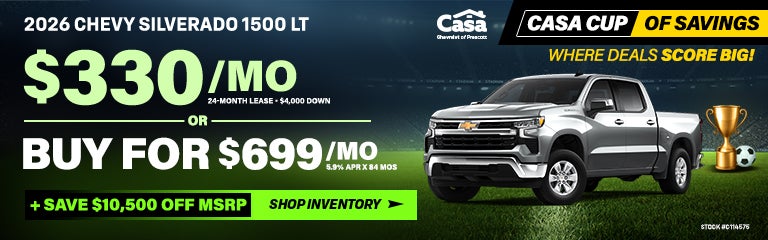 New 2026 Chevrolet Silverado 1500 LT
