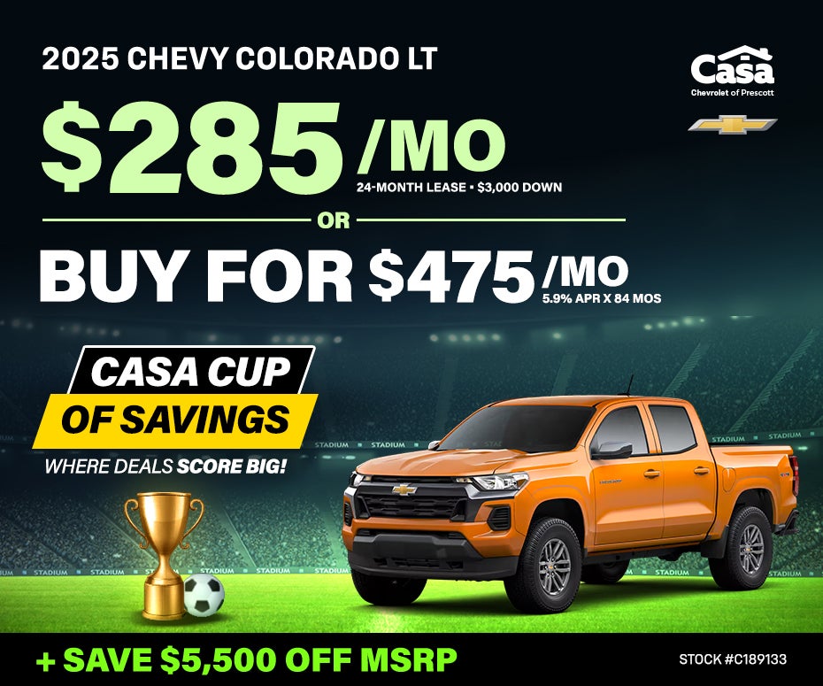 New 2025 Chevrolet Colorado LT