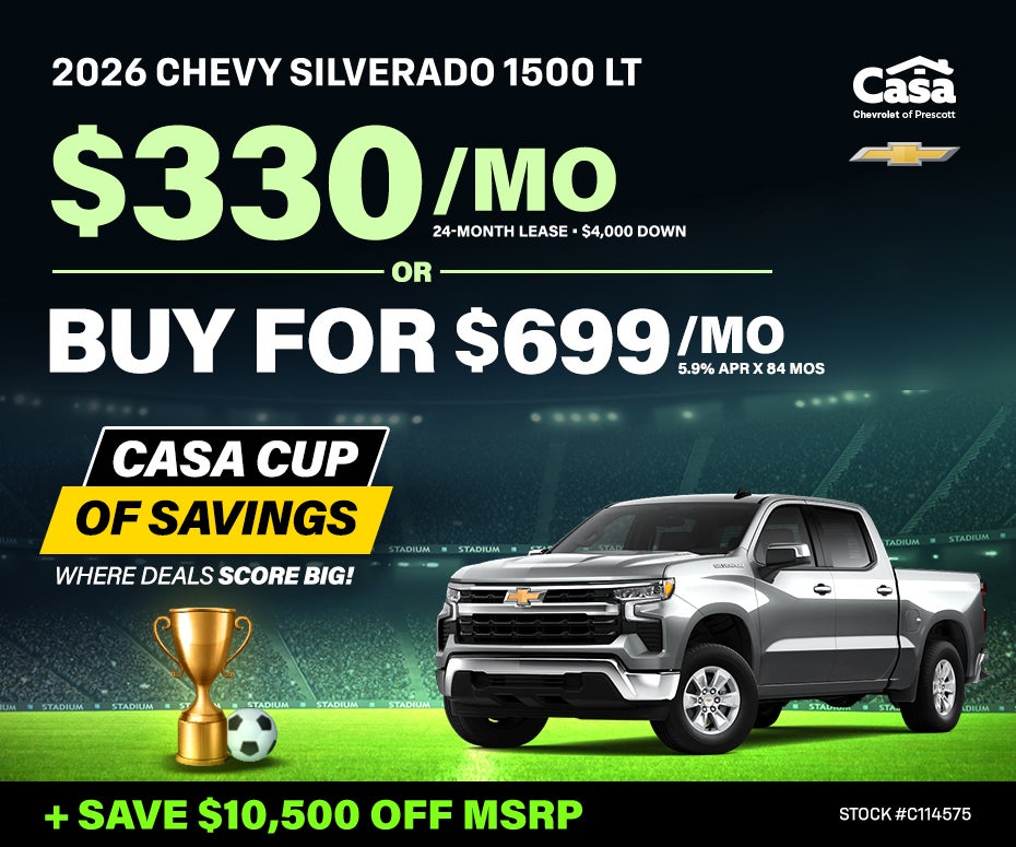 New 2026 Chevrolet Silverado 1500 LT