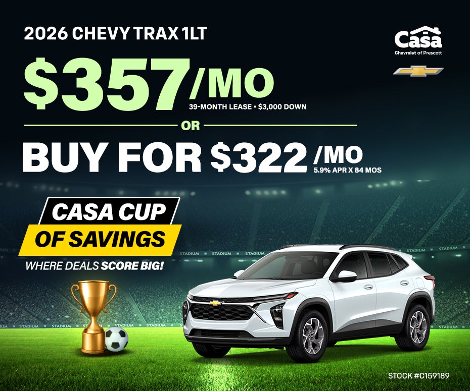 New 2026 Chevrolet Trax 1LT