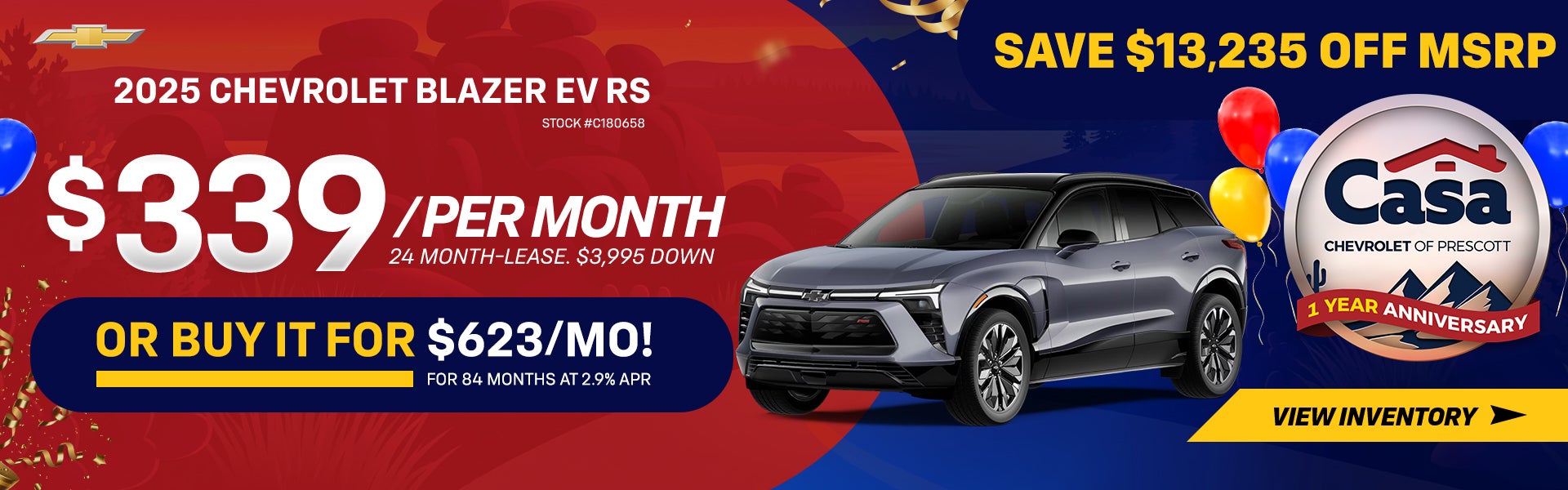 New 2025 Chevrolet Blazer EV RS