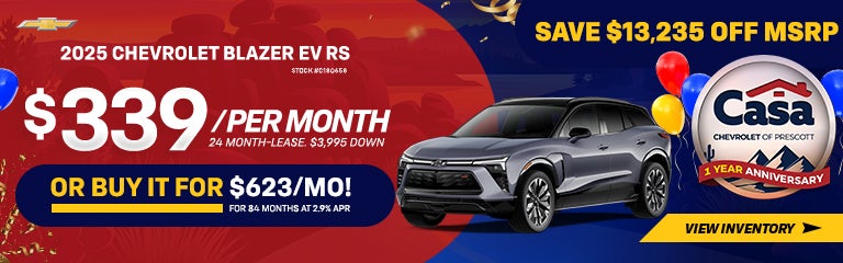 New 2025 Chevrolet Blazer EV RS