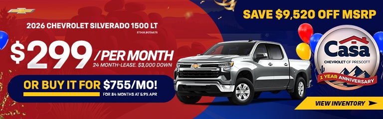 New 2026 Chevrolet Silverado 1500 LT
