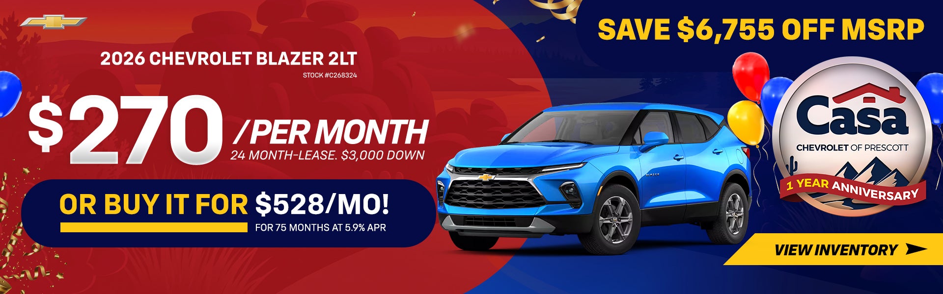 New 2026 Chevrolet Blazer 2LT