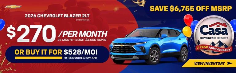 New 2026 Chevrolet Blazer 2LT