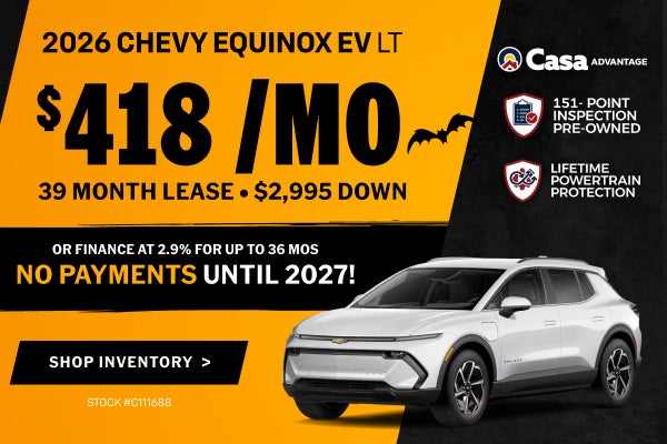 2026 Chevrolet Equinox EV LT