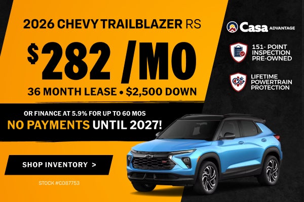 2026 Chevrolet Trailblazer RS