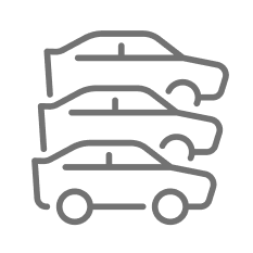 Multiple vehicle icons